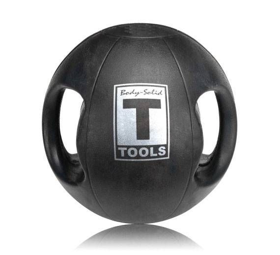 Медицинский мяч Body-Solid 20LB / 9.1 кг черный BSTDMB20