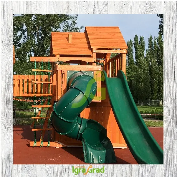 Детская игровая площадка IgraGrad Крепость Фани Deluxe 2 мод.1