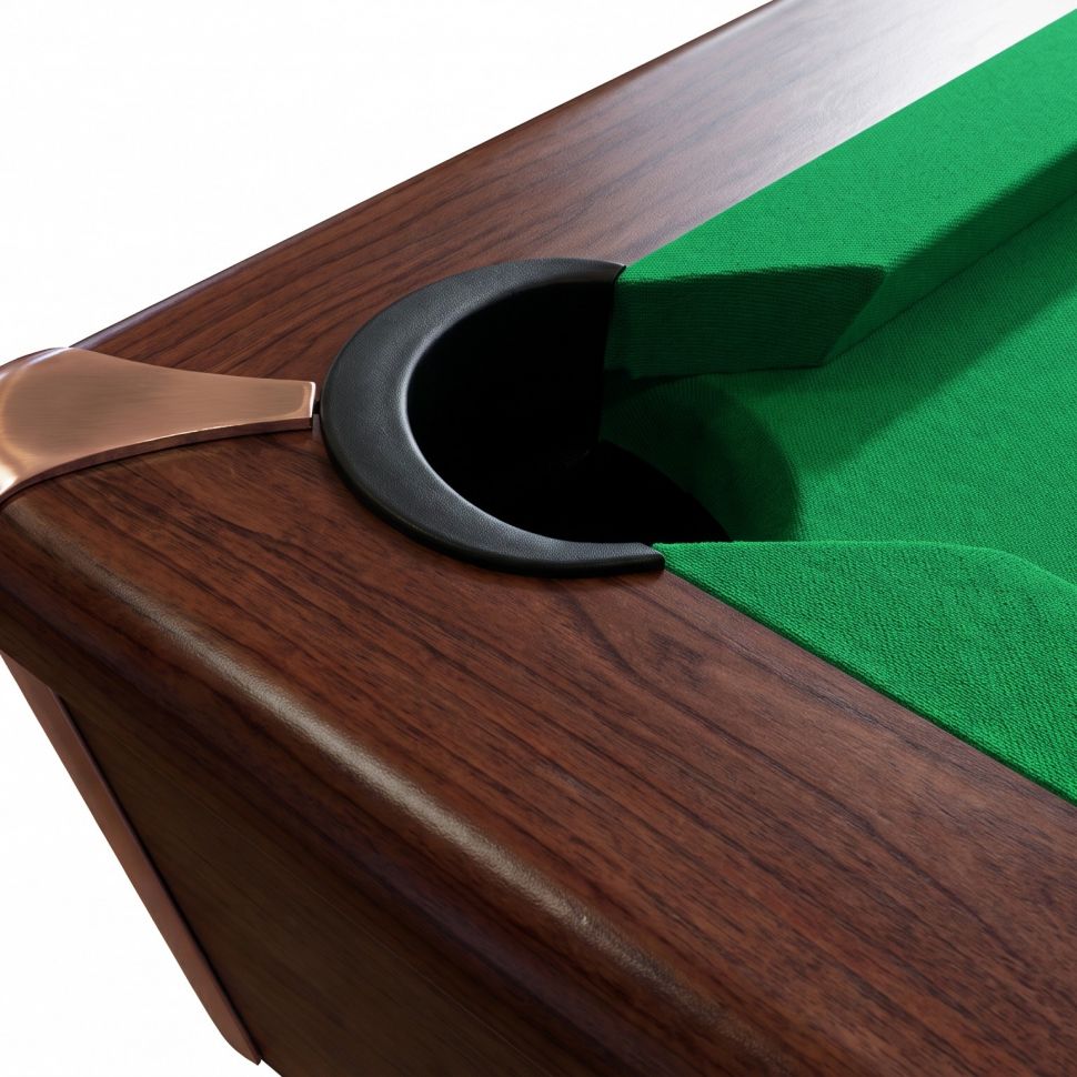 Бильярдный стол для пула Dynamic Billard Triumph Plus 8 футов (коричневый) в комплекте с плитой, аксессуары + сукно