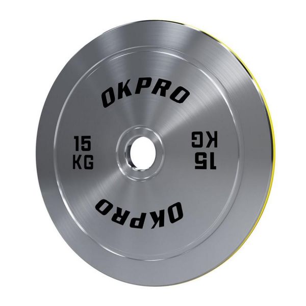 Диск хромированный стальной OKPRO OK2002E 15 кг