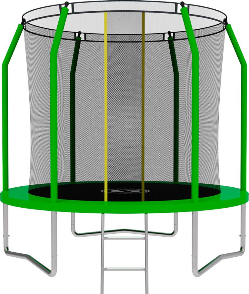 Батут с сеткой и лестницей Jumpy Comfort 8ft (240 см)