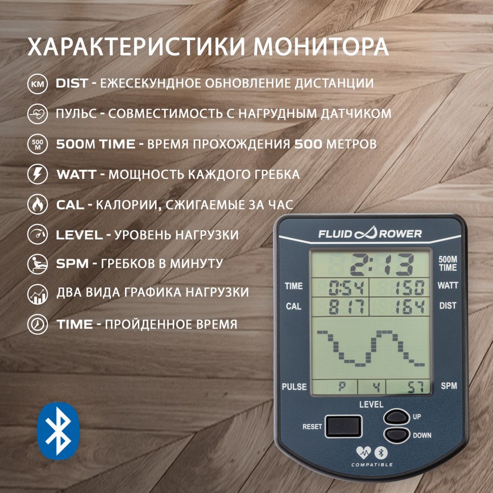 Гребной тренажер First Degree Fitness Viking 3 V 