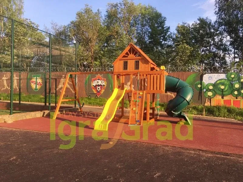 Детская игровая площадка IgraGrad Шато с трубой (Домик)