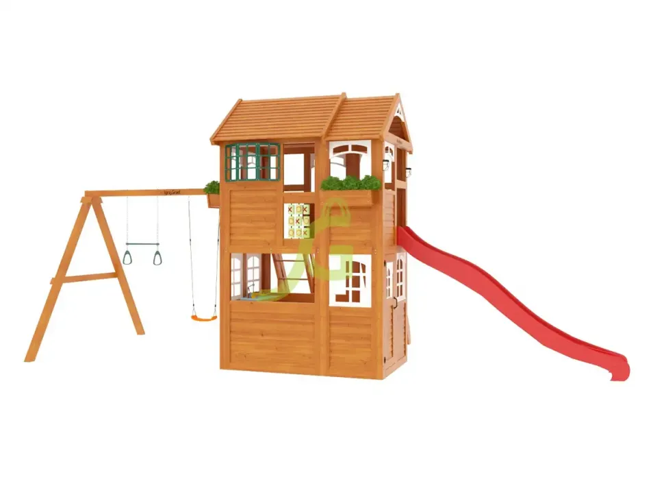 Детская игровая площадка IgraGrad Клубный домик 2 Luxe