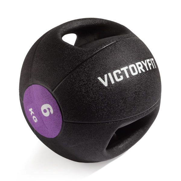 Медбол с хватом VictoryFit (3-10 кг)